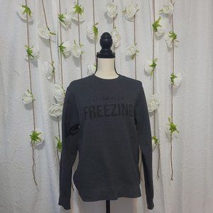 Port and Company "Literally Freezing" Sweatshirt US Small